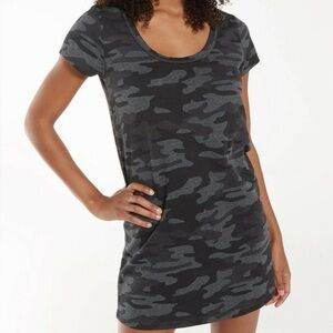 Z SUPPLY PAYTON CAMO TEE DRESS